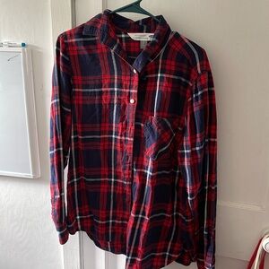 Old navy plaid long sleeve